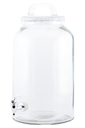 Fermenteringsburk / Dispenser med tappkran till kombucha, 8,5 liter